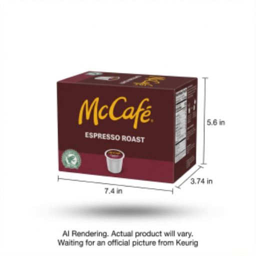 Café Mccaf? Portion Unique - Mcaf Kc Rfa Rôti Espresso 24Ct Sl
