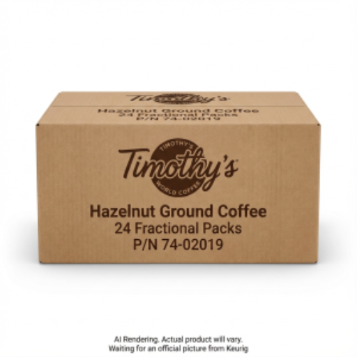 Timothy's Hazelnut Raceway RFA Ground Coffee 2.5oz