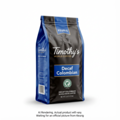 Café Timothy's Grain Entier - Twc Décaféiné Colombien Rac Be