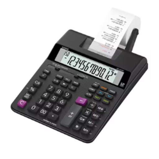 Casio HR-200RC 12-Digit Desktop Printing Calculator