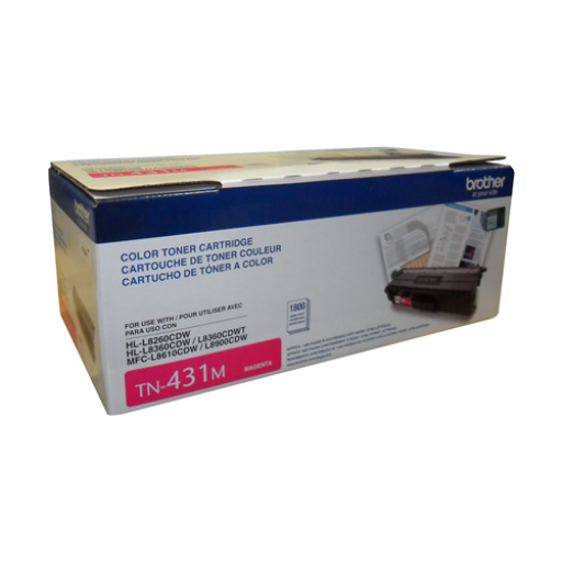 Cartouche de toner magenta Brother TN431M
