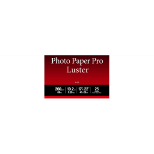 LU-101 Papier photo 17x22 Pro Lustré (25 feuilles/paquet)