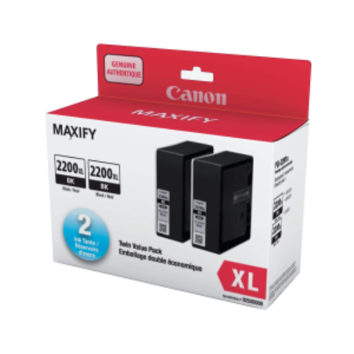 Pack valeur double encre noire PGI-2200XL SKU 9255B009