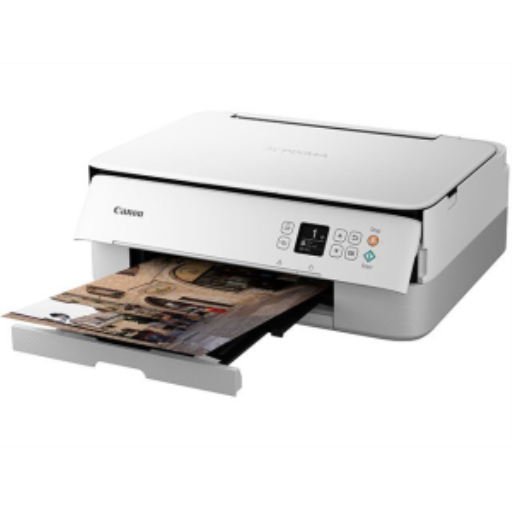 3773C123 Canon Pixma TS5320a Imprimante tout-en-un jet d'encre sans fil blanche