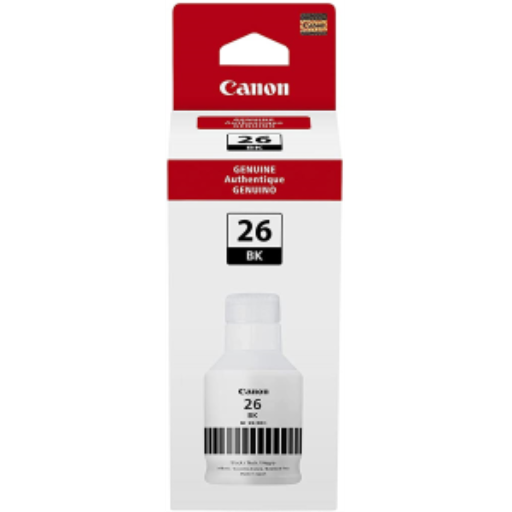 Bouteille d'encre noire GI-26 SKU 4409C001
