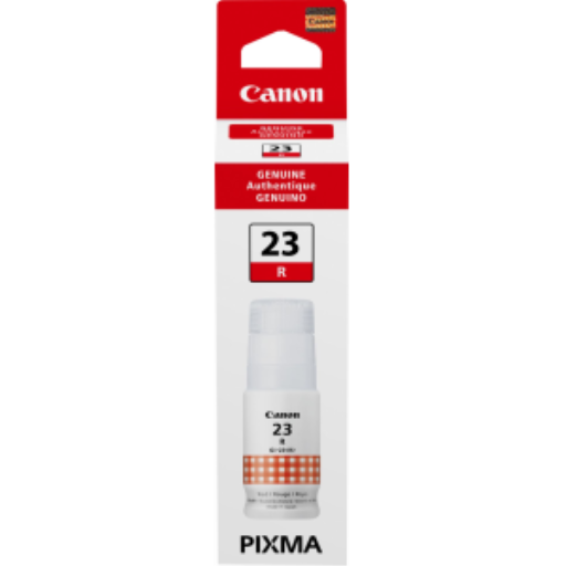 4714C001 Bouteille d'encre rouge Canon GI-23 - Compatible uniquement avec G620