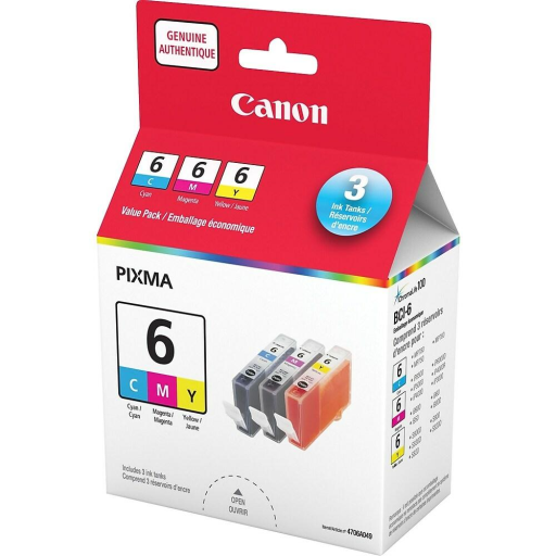 Pack Valeur d'Encre BCI-6 C,M,Y