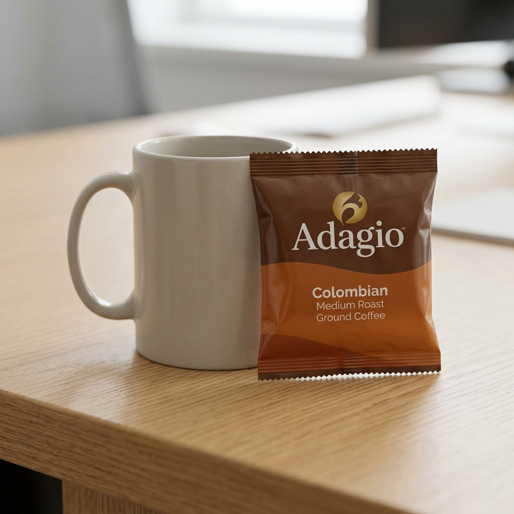 Adagio Coffee Ground - Adag Colomb Med Grd 2.5Oz