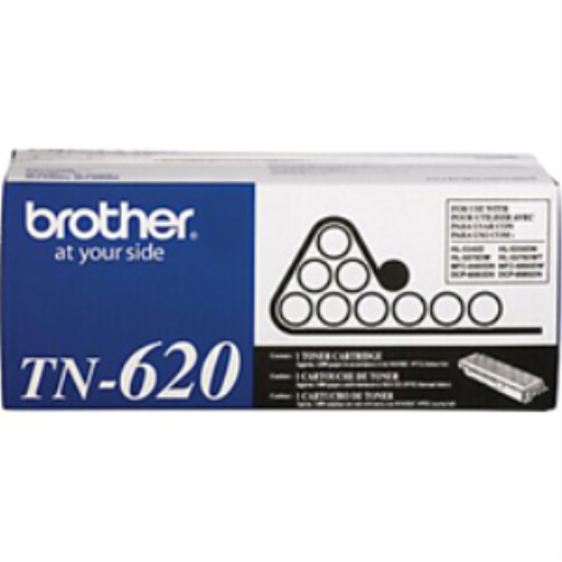 Cartouche de toner noir Brother TN620, rendement standard
