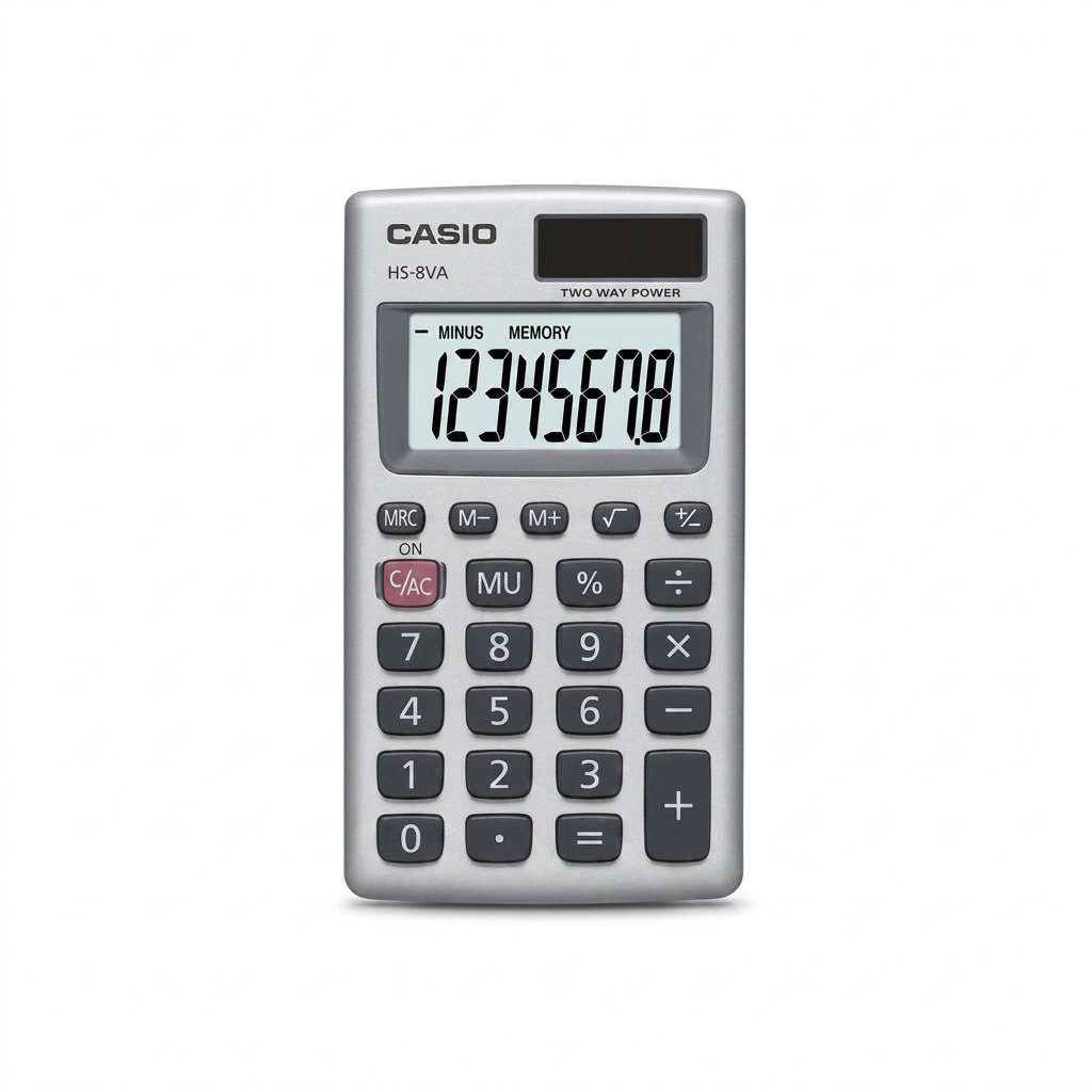 Casio HS-8VA Compact Calculator