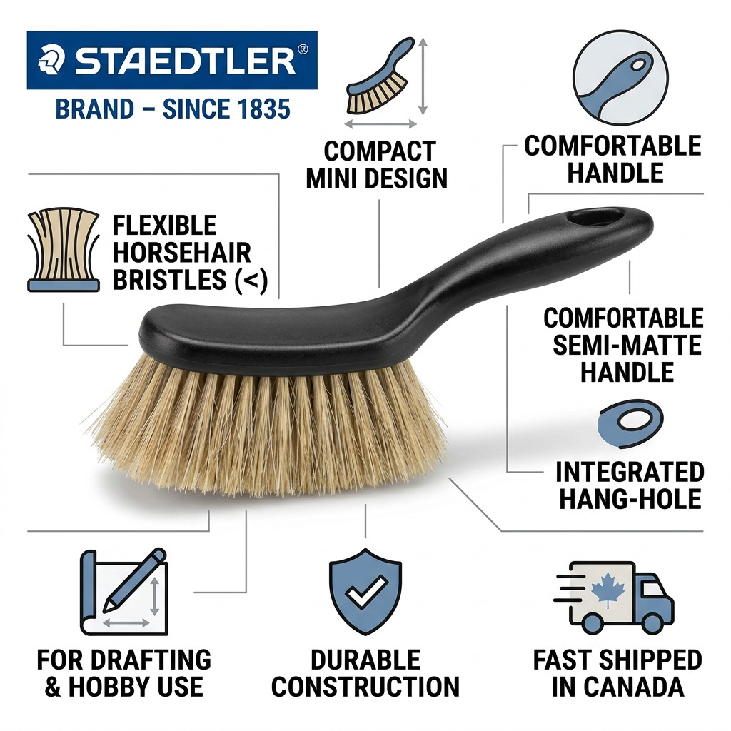 Staedtler Dusting Brush Mini Black 3T