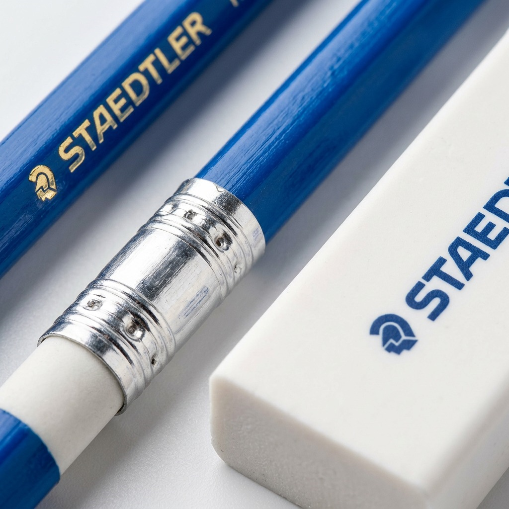 Staedtler Pre-Sharpened Wooden #2 Pencil with Block Erasers - Set of 250 Pencils, 20 Erasers