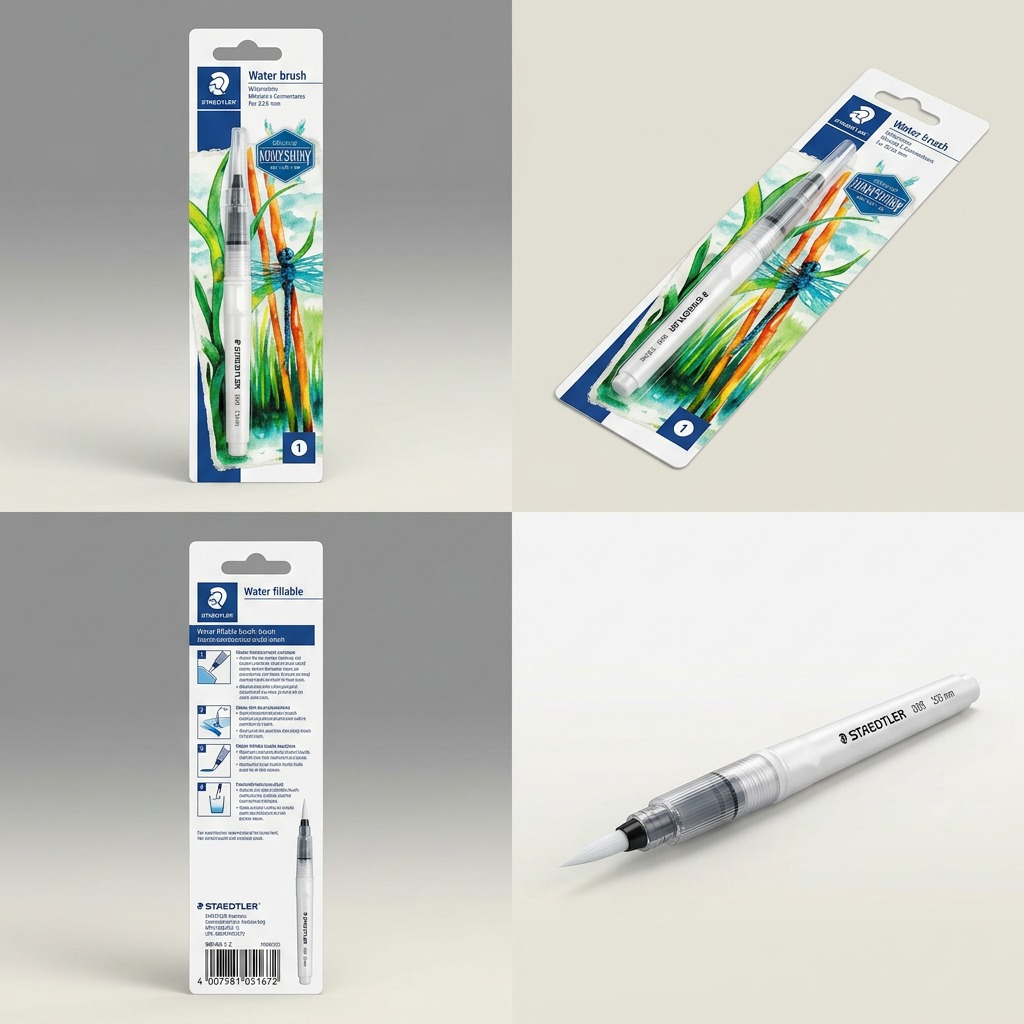 Staedtler Water Fillable Brush 1-Pack Blister
