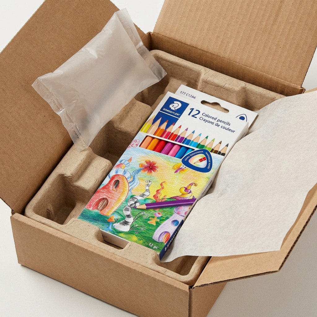 Staedtler Color Pencil, Triangular 12-Pack