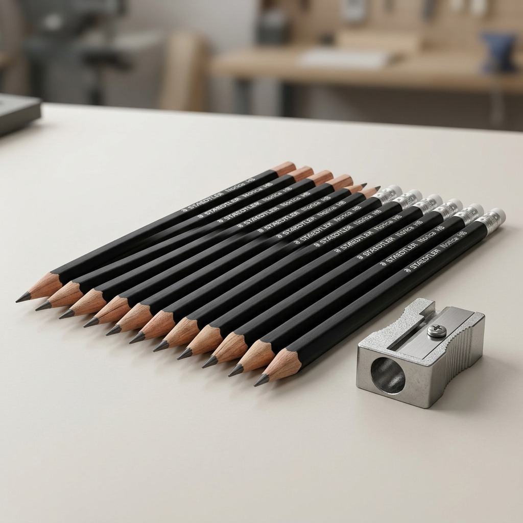 Staedtler Pencil Norica Black HB 24-Pack FSC 100%
