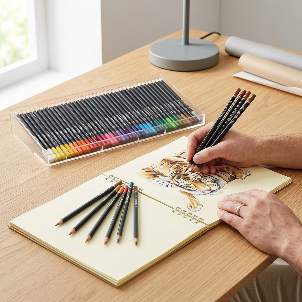 Staedtler Coloured Pencil Triangular 3mm, 72-Pack, FSC 100%