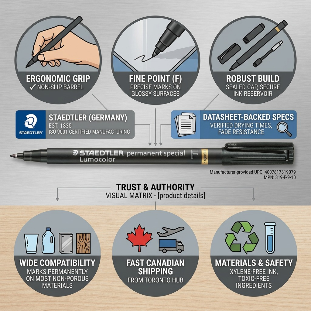 Staedtler Lumocolor Marker Specialfine Pte