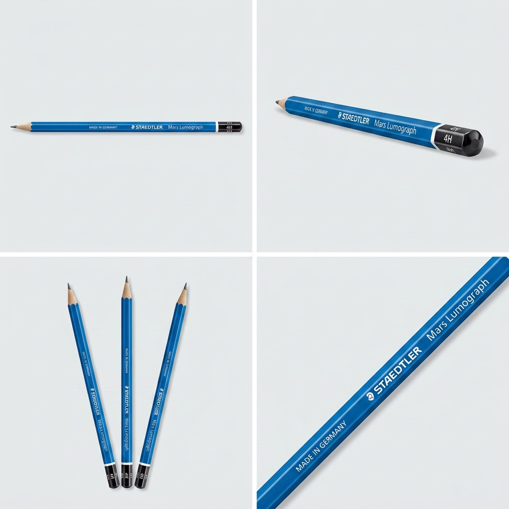 Staedtler Pencil Mars Lumograph 4H 100% PEFC - Replacement for 100-4H-11