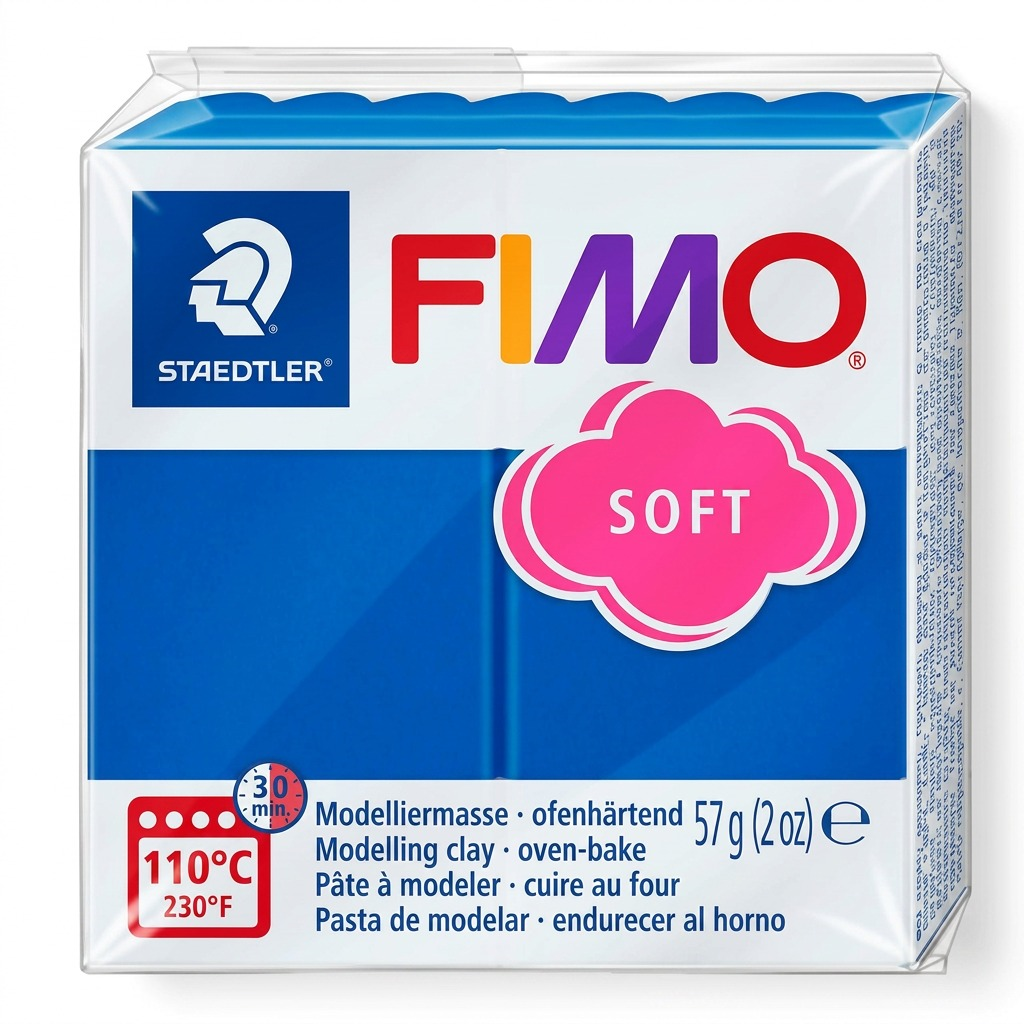 Staedtler Modelling Clay Fimo Soft Pacific Blue 57g (2 oz)