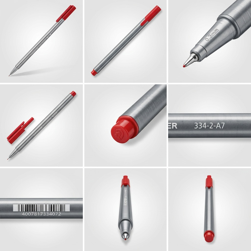Staedtler Marker Triplus 0.3mm Red