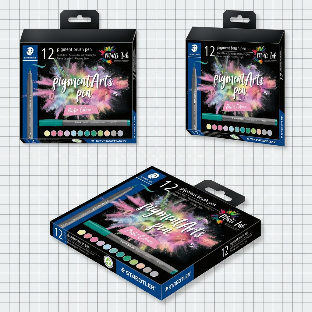 Staedtler Pigment Arts Brush Pastel Colours