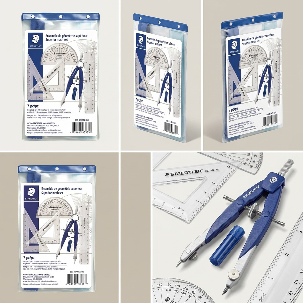 Staedtler Geometry Set 5-Pack Pocket