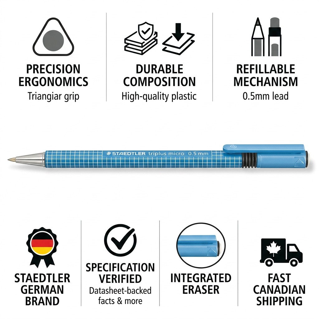 Staedtler Mechanical Pencil Triplus 0.5mm Blue