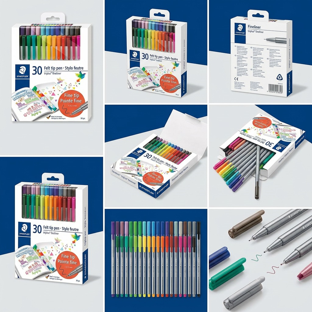 Staedtler Fineliner Triplus 30-Pack