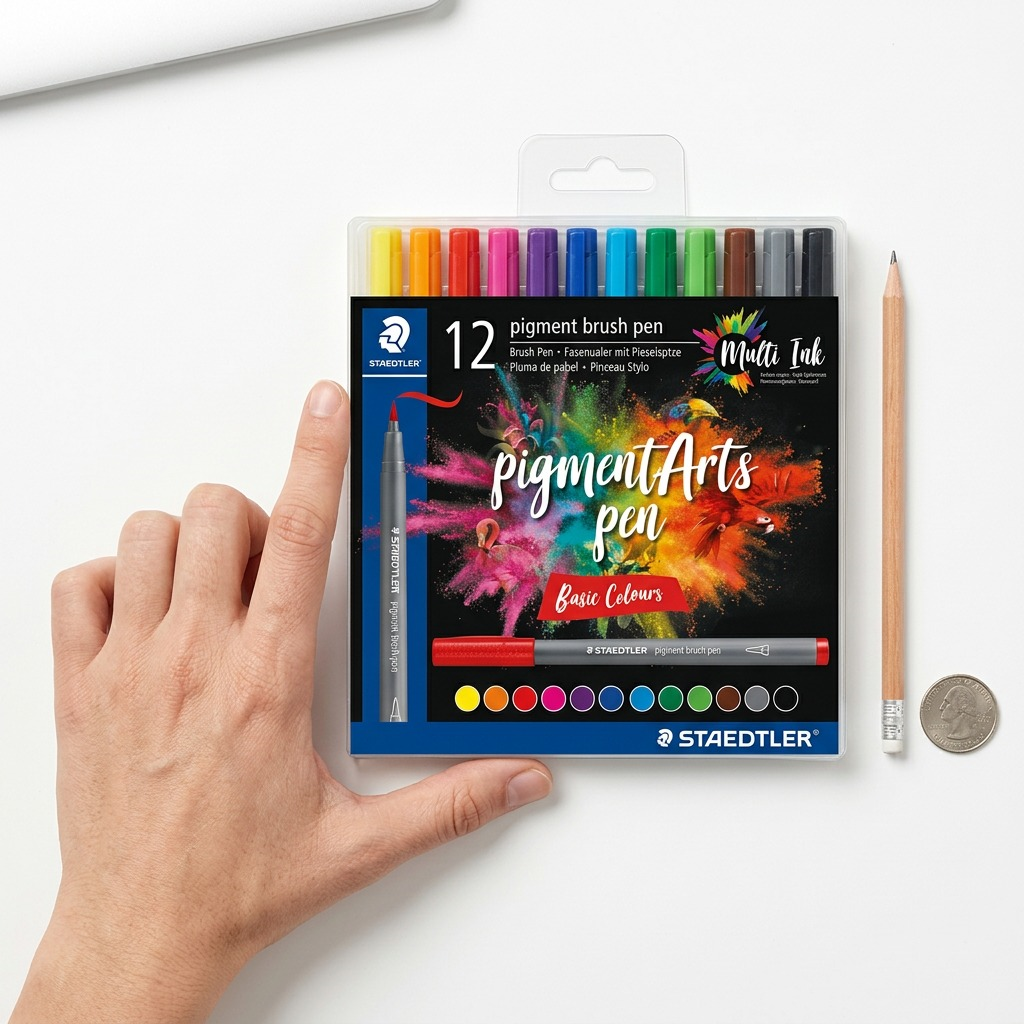 Staedtler Pigment Arts Brush Basic Colours