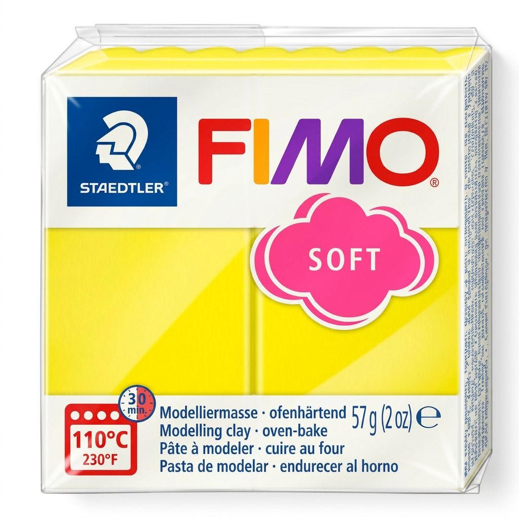 Staedtler Modelling Clay Fimo Soft Lemon 57g (2 oz)