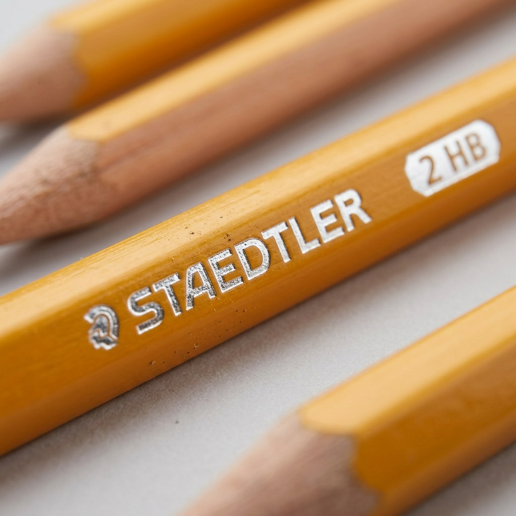 Staedtler Pencil Yellow, Triangular Extru HB, 8-Pack - Canada Only