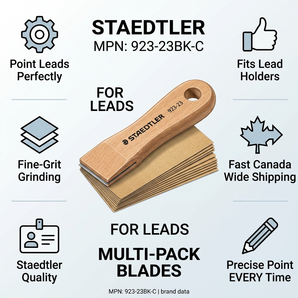 Staedtler Sandpaper Lead Pointer Blister