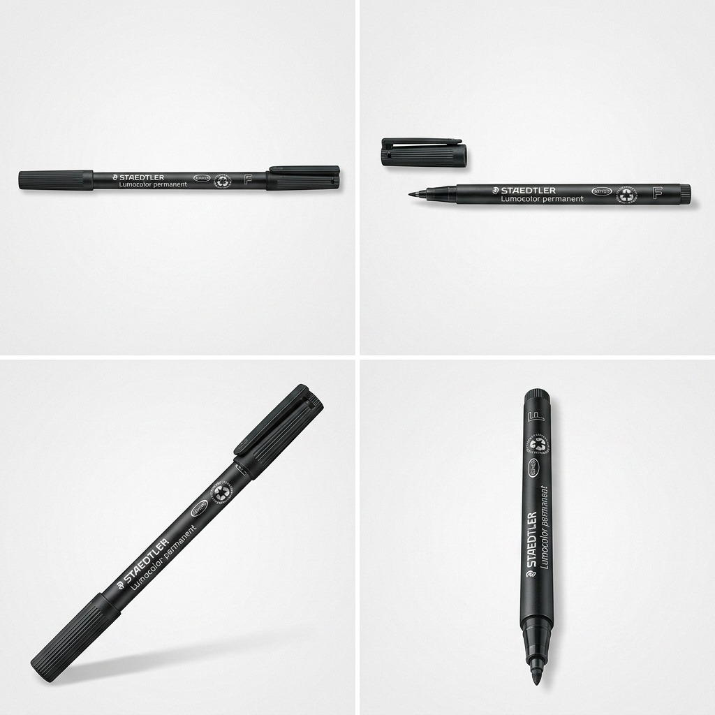 Staedtler Marker Lumocolor Fine Permanent Black