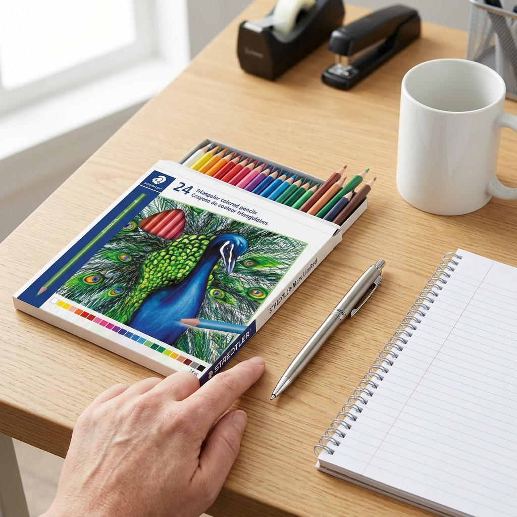 Staedtler Coloured Pencil 3mm Triangular