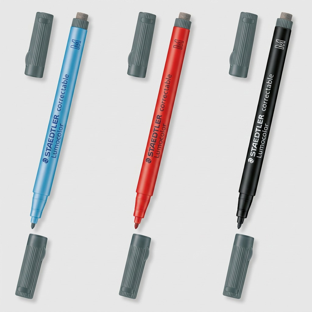 Staedtler Marker Whiteboard + Eraser Medium