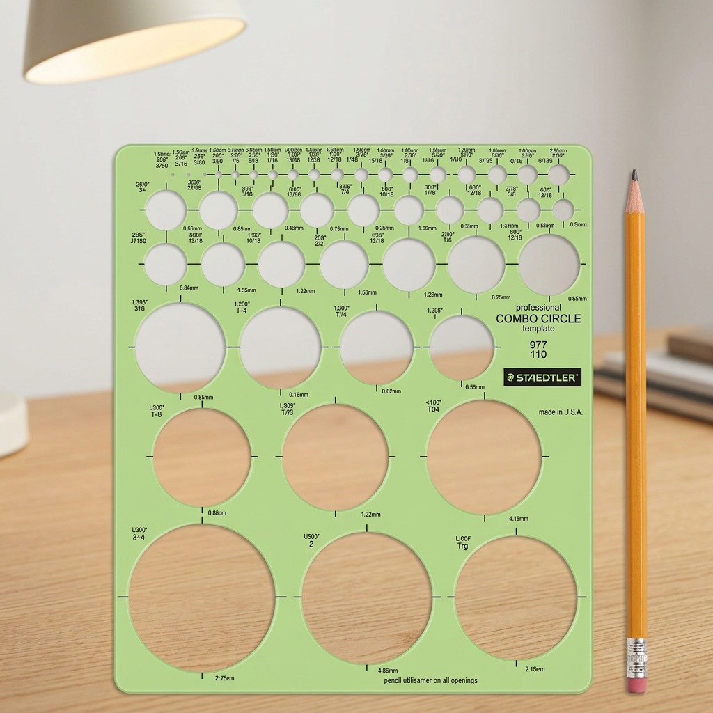 Staedtler Template Combo Circle