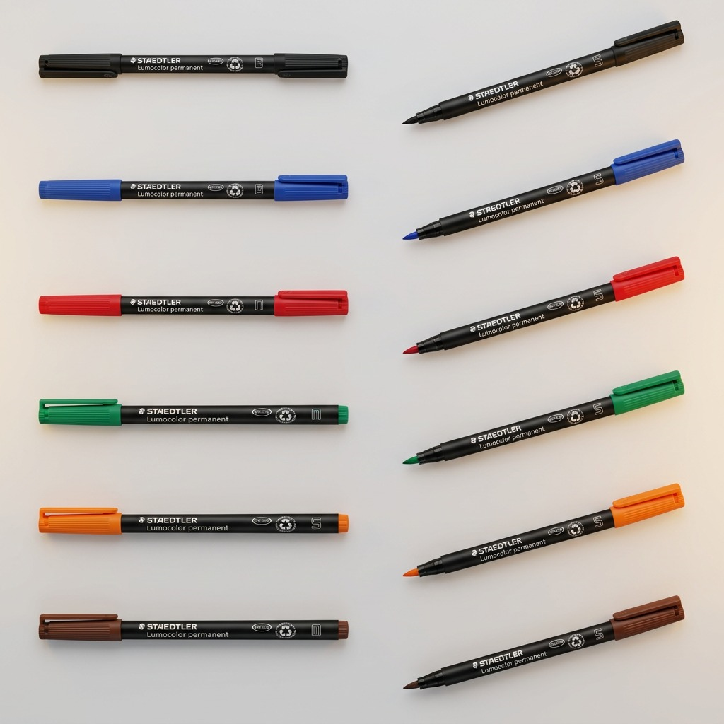 Staedtler Marker Lumocolor S Fine Permanent Black