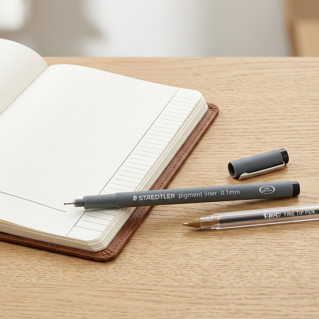 Staedtler Fineliner Pigment Liner 0.1mm Black