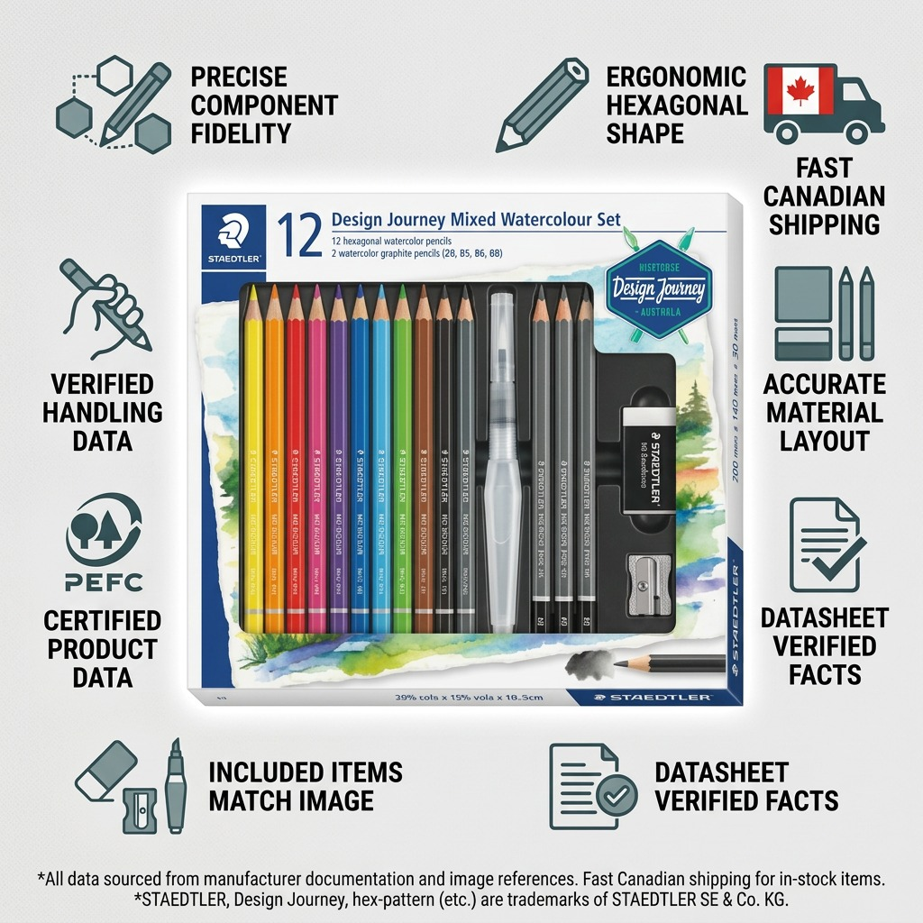 Staedtler Mixed Watercolour Set 100% PEFC