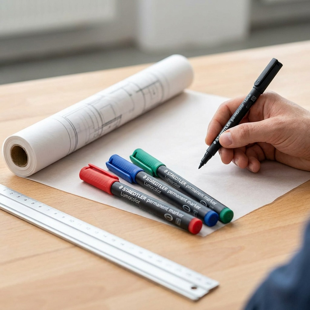 Staedtler Universal Pen Lumocolor Permanent B 4-Pack