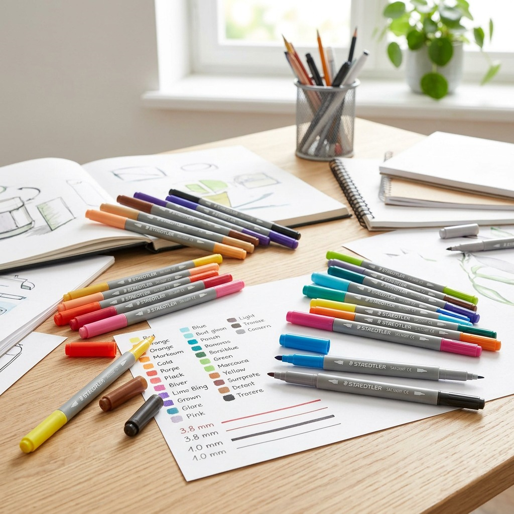 Staedtler Double-ended Twin Color 24-Pack