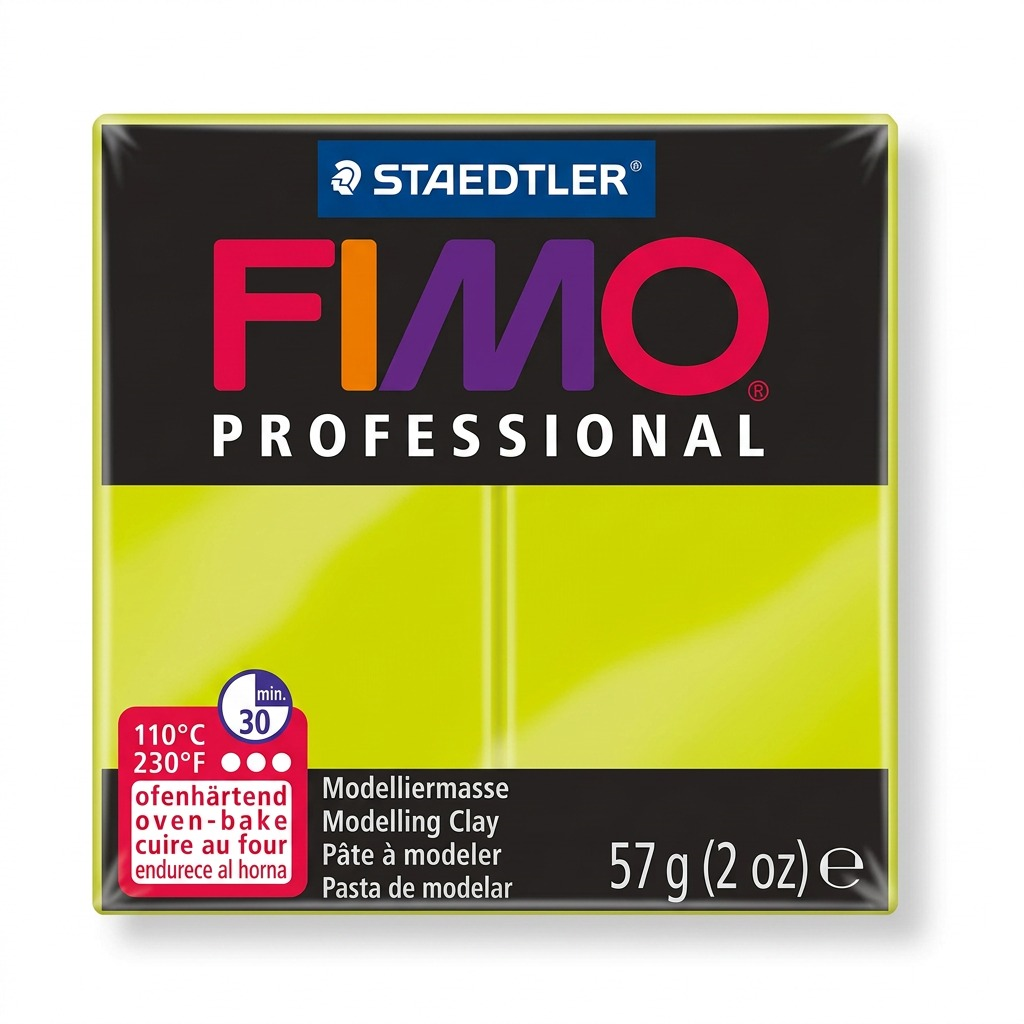 Staedtler Modelling Clay Fimo Professional True Yellow 57g (2 oz)