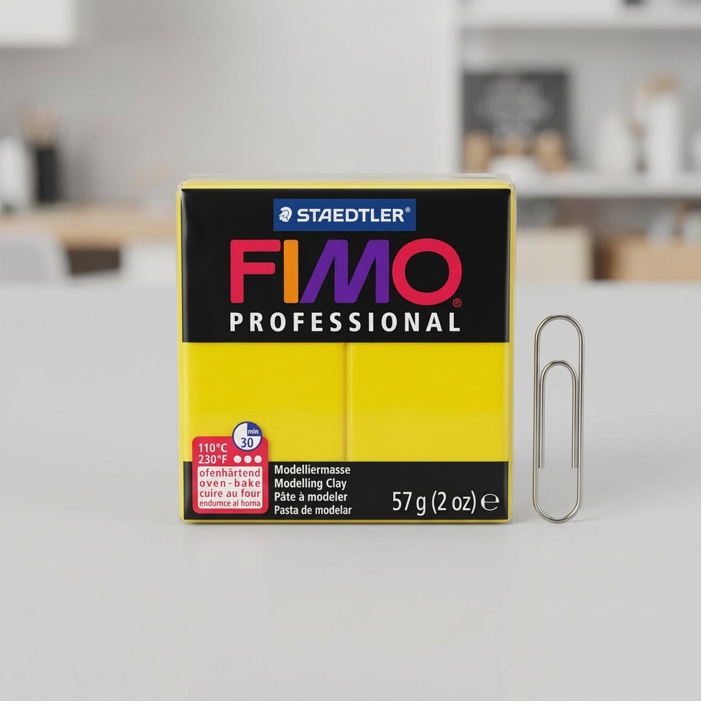 Staedtler Modelling Clay Fimo Professional True Yellow 57g (2 oz)