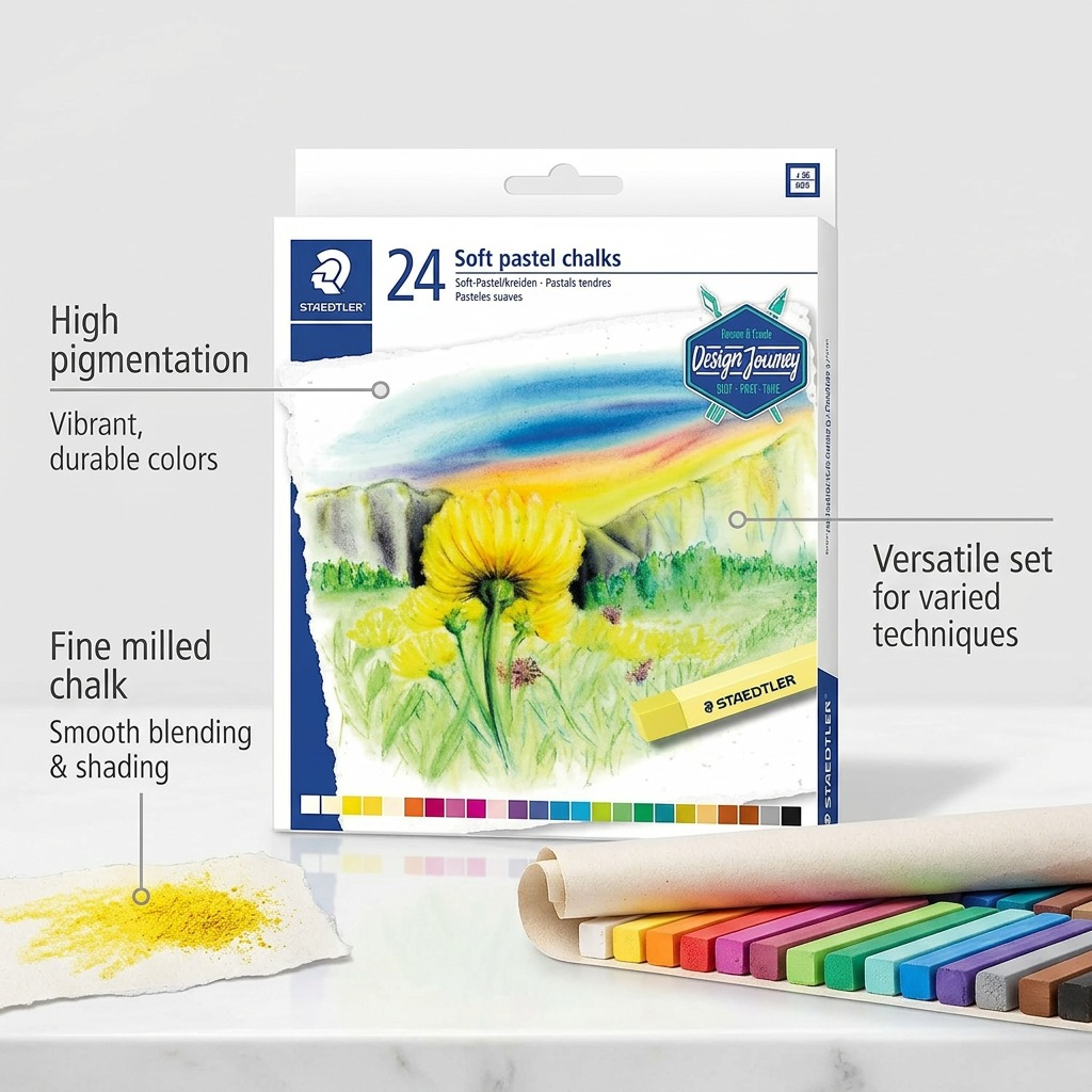 Staedtler Soft Pastel Chalks Assorted