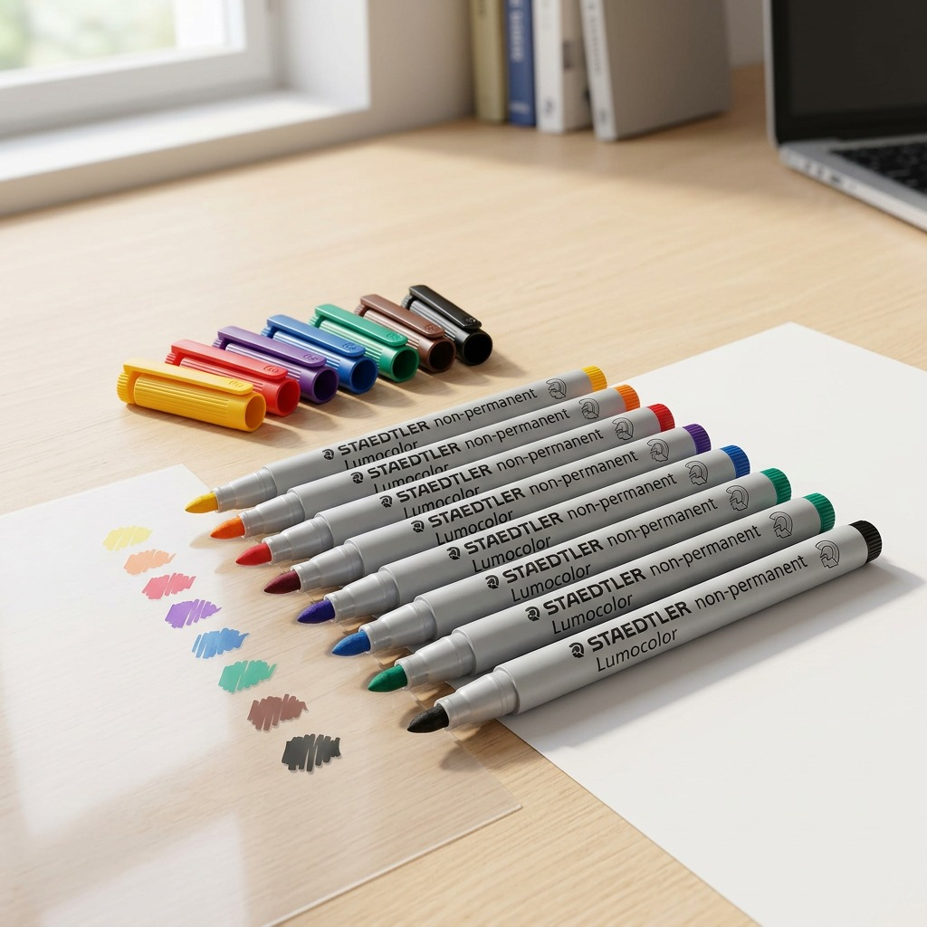 Staedtler Marker Lumocolor Medium Washable