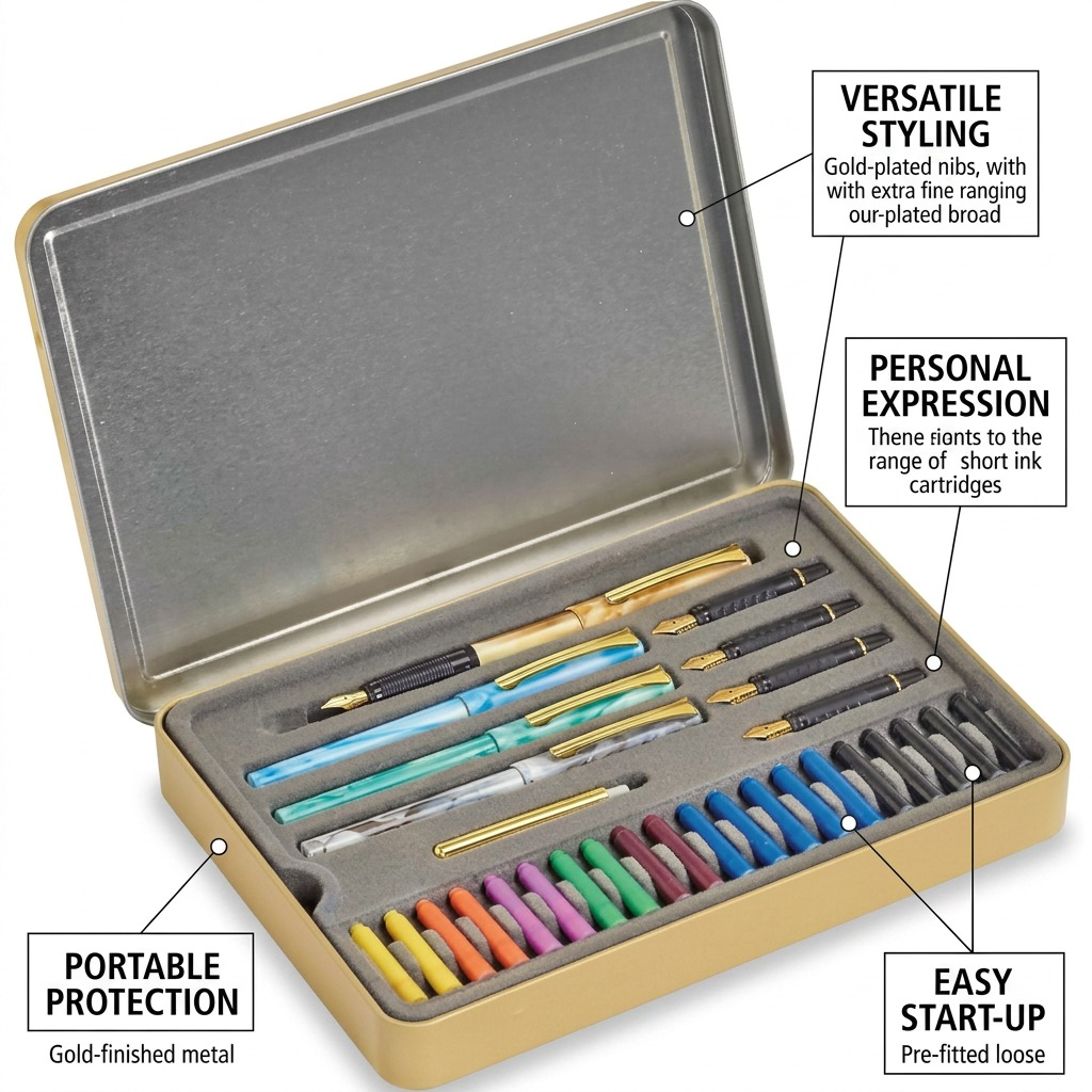 Staedtler Calligraphy Tin Set 5 Nibs