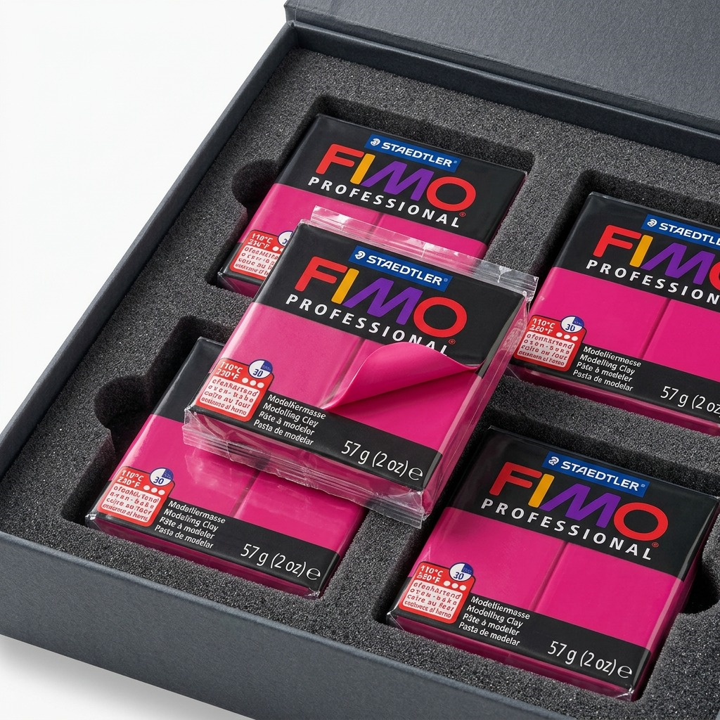 Staedtler Modelling Clay Fimo Professional True Magenta 57g (2 oz)