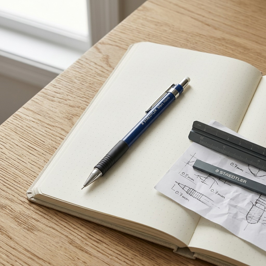 Staedtler Mechanical Pencil Mars Micro 0.7mm Black