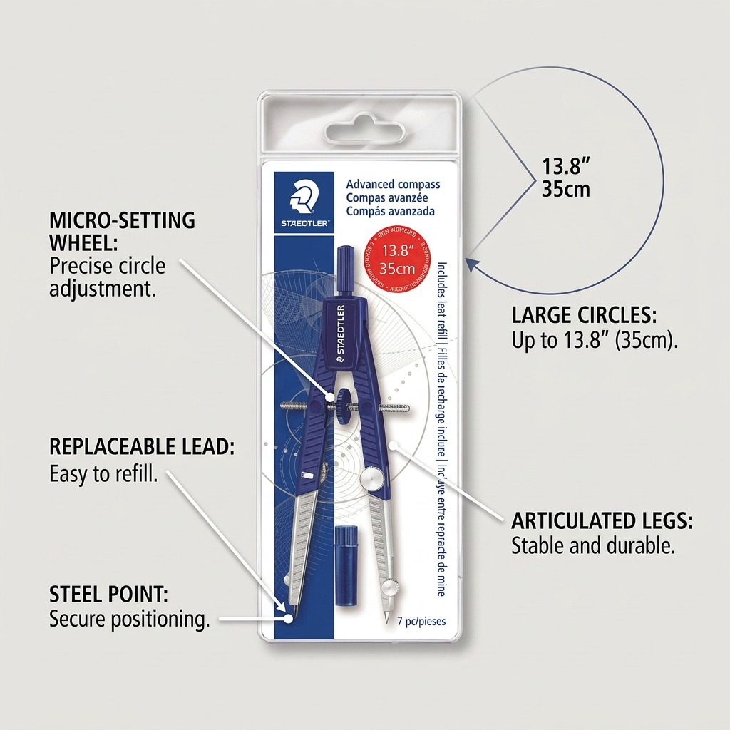 Staedtler Compas 6-inch Micro Setting