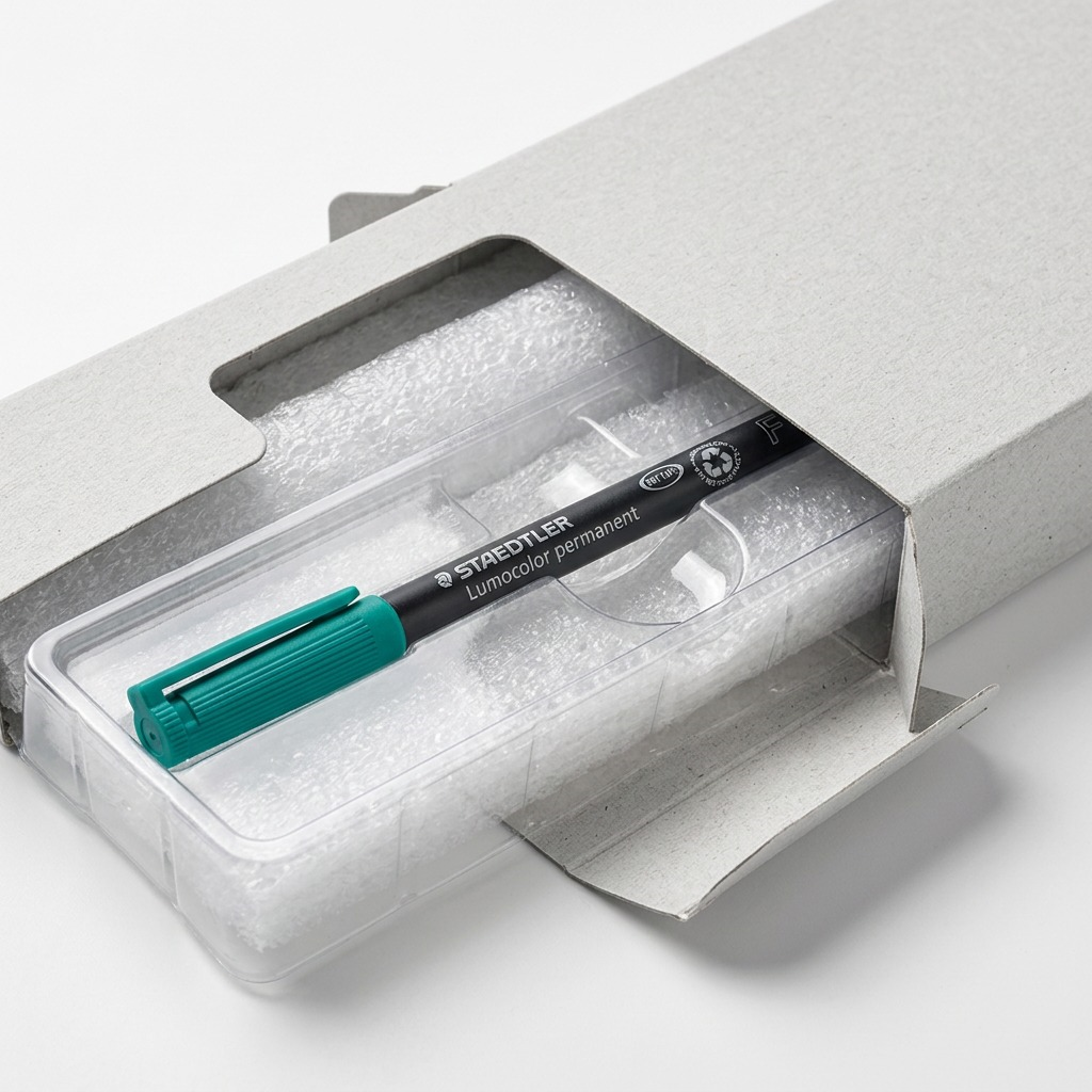 Staedtler Marker Lumocolor Fine Permanent Green